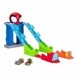 Set Pista y Automóviles Mega Jump