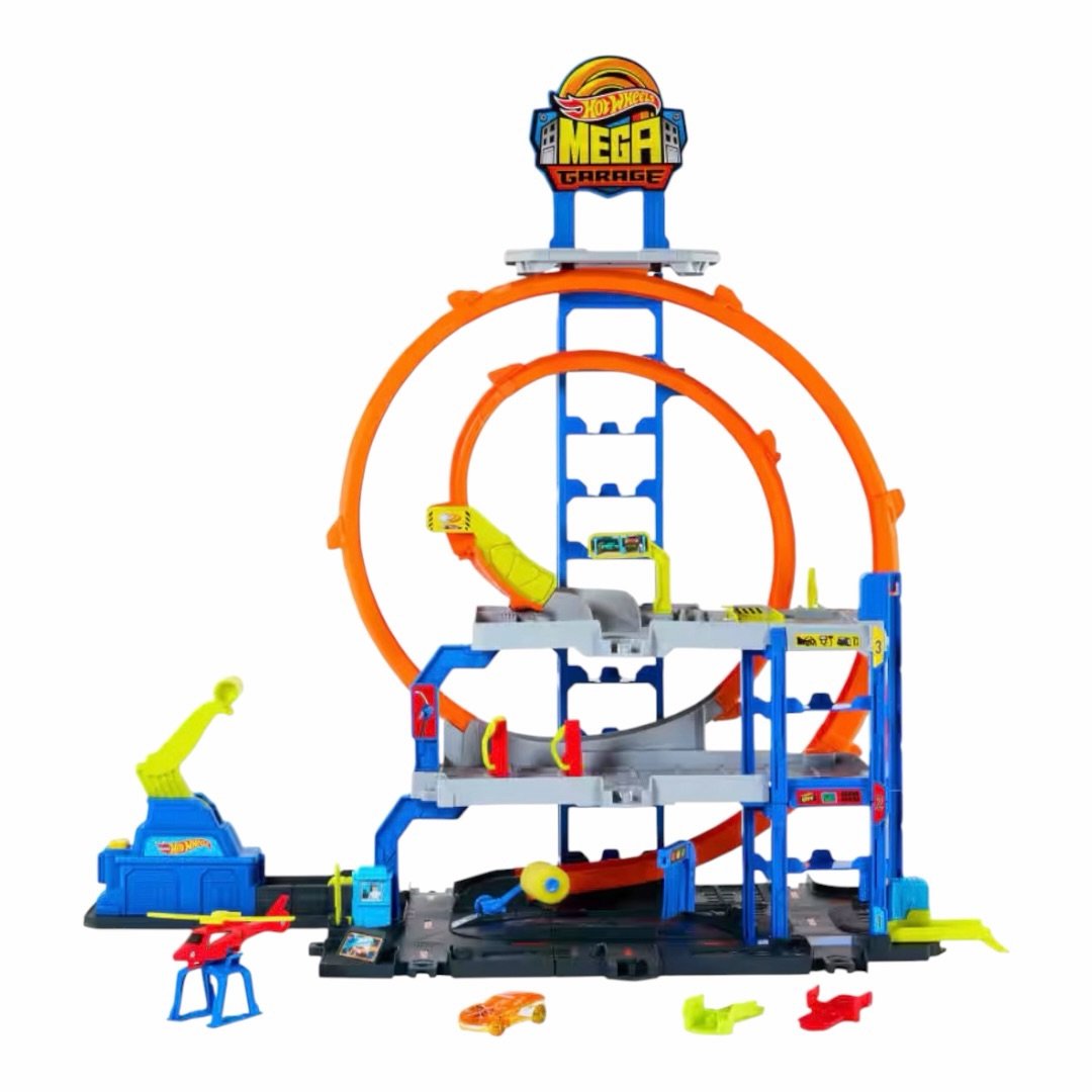 Pista Armable Mega Garage