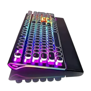 Teclado de Juego Mecánico Ergonómico